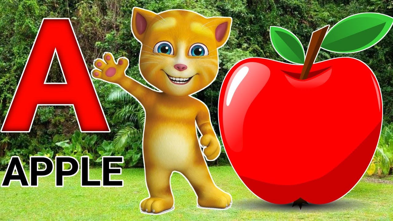 A For Apple B For Ball C For Cat, Abcd, Alphabets, Phonics Song, Abcde ...