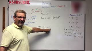 Dynamics - Lesson 3: Rectilinear Constant Acceleration Example 2