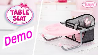 Bayer Design #65833AA Doll table seat | Demo video of the function