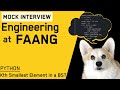 Kth Smallest Element in a BST: Python Interview with a FAANG Engineer