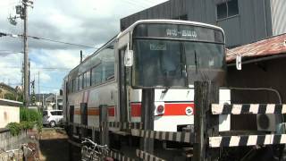 紀州鉄道　キテツ１　西御坊駅にて