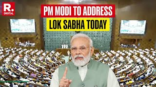 PM Modi To Address Lok Sabha At 5 Pm Today, Likely Rakes Up Sonia Gandhi's Remarks On Prez Murmu