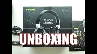 Shure AONIC 40 Unboxing