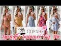 *NEW* CUPSHE SPRING | SUMMER TRY ON HAUL 2024 | Bikinis, Rompers & Dresses | Jess & Tribe