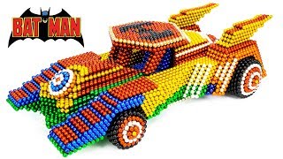 DIY - How To Build Batmobile Car With Magnetic Balls (Satisfaction) - Magnet Balls
