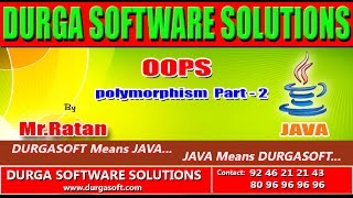 Corejava - OOPs -Polymorphism Part - 2