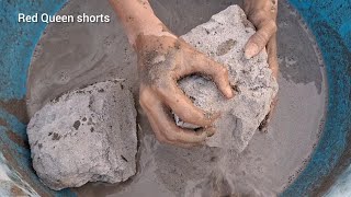 ASMR:Dry crumbling on the Paste short oddly satisfying