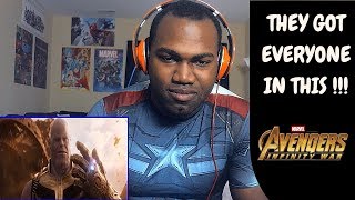 Marvel Studios' Avengers Infinity War Official Trailer REACTION