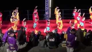 濱長 花神楽 沼津よさこい東海道2014 前日祭 狩野川 mususukunjp