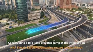 Opening of a Major Bridge Connecting Hessa Street to Al Khail Road