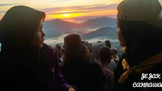 sunrise puncak tempurung