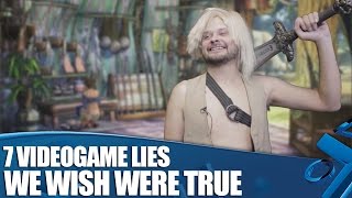 7 Videogame Lies We Wish Were True