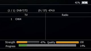 Auto Scan of Twinkler SF-999, DVB-S2+T2+C combo Meter/Finder