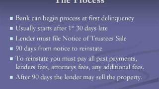 Arizona Foreclosure Process - A guide to how Arizona Foreclosures work