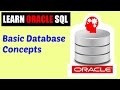 Learn Oracle SQL : Basic Database Concepts