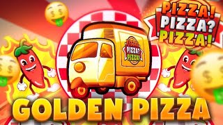 I GOT THE GOLDEN BUS IN PIZZA PIZZA PIZZA ON STAKE!!!!