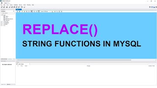 HOW TO USE REPLACE FUNCTION IN SQL | SQL Tutorial For Beginners [ HINDI ] #18