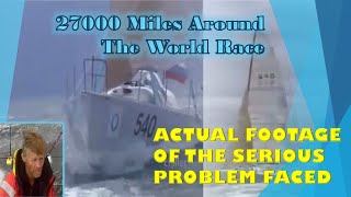 27000 Miles Around The World Race | ACTUAL FOOTAGE OF THE SERIOUS PROBLEM FACED