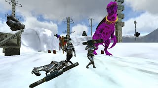 ARK MÓBILE /  RAID E DEFESA + PVP PRAIA  NO IPHONE 11 2024🦕