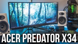 Ultrawide 100Hz Gaming Monitor - Acer Predator X34 Review