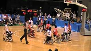 車椅子バスケットボール選手権2009年3位決定戦4