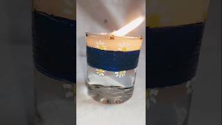 DIY water candle 😍 #diy #candle #water #viralvideo #trending #craft