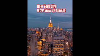 1Minute Wander | New York City | Sunset View | Night View | USA | 5💥