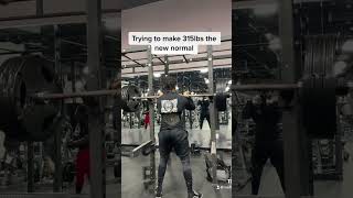 315lbs front squat