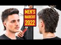 Mens Haircut \u0026 Hairstyle 2022 | Short Textured Modern Mullet