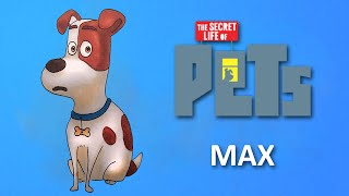 How To Draw Max From The Secret Life of Pets Step By Step Drawing Lesson