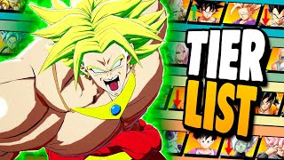 The FINAL DBFZ Tier List (Season 3.5)