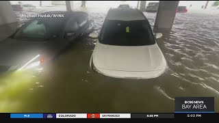Hurricane Ian: Surge floods large areas in Florida as storm slams into southwest coast