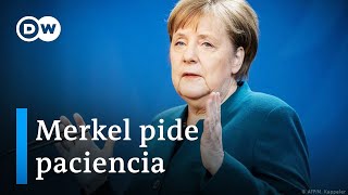 Alemania | Canciller Angela Merkel insta a que se cumplan restricciones