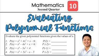 How to Evaluate Polynomial Functions | Grade 10