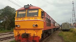 ขบวนรถเร็วที่ 172 สุไหงโกลก-กรุงเทพ ที่สถานีรถไฟพัทลุง