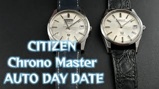 またもやCITIZEN！風防がカッコいい！Chrono Master auto day date !