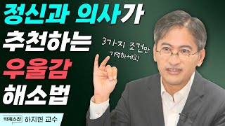 불안증, 우울감 이겨내기 위한 행동의 세 가지 필수조건 | 하지현 교수 건국대학교병원 정신건강의학과 #빅퀘스천 #불안 #우울 #정신건강