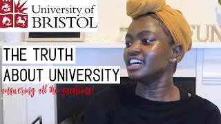 the truth about university | answering all your questions| university of bristol