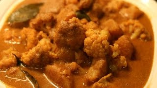 Cauliflower potato curry