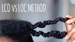 L.O.C vs L.C.O Method | Which way is the best to moisturize my type 4 hair?