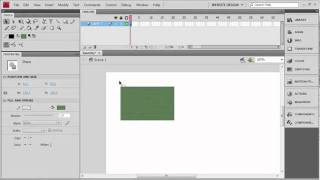 Adobe flash cs4 tutorial New Document Settings & Navigation