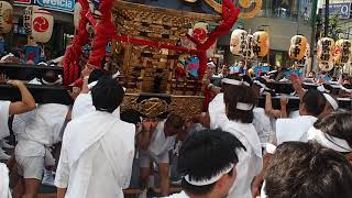 素盞雄神社（すさのおじんじゃ）　天王祭　本社神輿渡御　三河島地区　2018.6.2