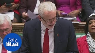 Labour leader Jeremy Corbyn: 'This is a broken promise budget'
