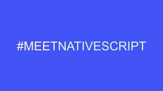 NativeScript Launch Keynote