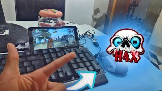 todos temem🥶a esse mobilador⌨️🖱️ no contra⚔️squad!! free fire 👾 highlights 👽