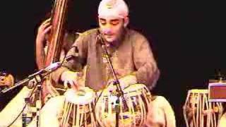 A young tabla wizard, student of Ustad Zakir Hussain