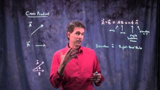 Angular momentum and cross product