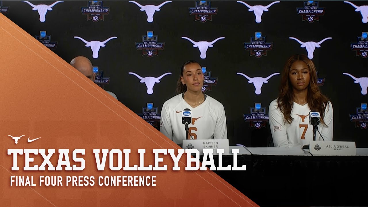 Texas Volleyball Final Four Press Conference [Dec. 13, 2023] - YouTube