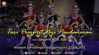 Tari Prajurit Nyi Pandanaran karya Sangghita Anjali, S.Sn | Museum Ranggawarsita, 27 Juli 2023