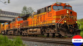 An all H2 BNSF H-VBTPAS rolls through Townsend, Delta, BC